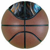 Over de hele wereld Abstracte kunst Basketbal (Rechts)