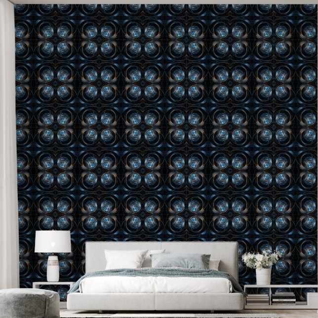 Over de hele wereld Abstracte kunst Behang (Slaapkamer)
