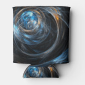 Over de hele wereld Abstracte kunst Blikjeskoeler (Voorkant)