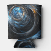 Over de hele wereld Abstracte kunst Blikjeskoeler (Achterkant)