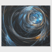Over de hele wereld Abstracte kunst Cadeaupapier (Vlak)