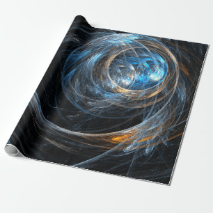 Over de hele wereld Abstracte kunst Cadeaupapier