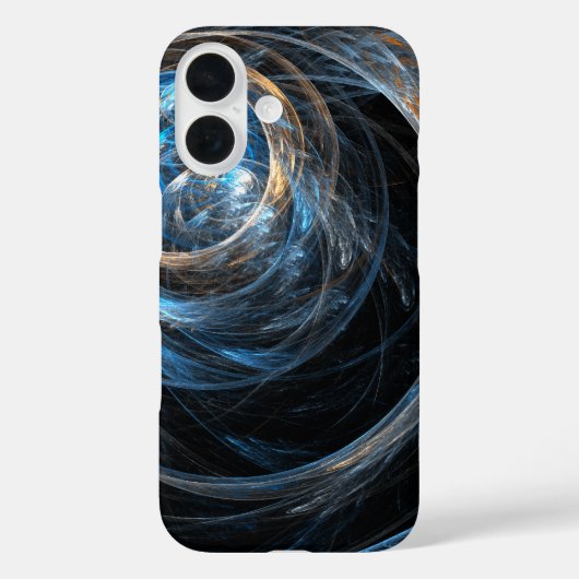 Over de hele wereld Abstracte kunst Case-Mate iPhone Case (Achterkant)