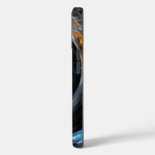 Over de hele wereld Abstracte kunst Case-Mate iPhone Case (Achterkant / Links)