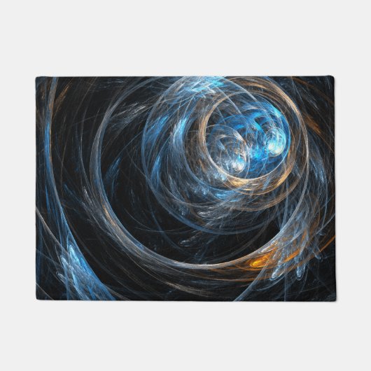 Over de hele wereld Abstracte kunst Deurmat (Voorkant)