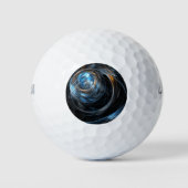 Over de hele wereld Abstracte kunst Golfballen (Voorkant)