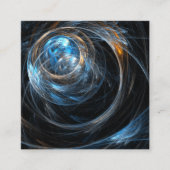 Over de hele wereld Abstracte kunst Informatiekaartje (Voorkant)