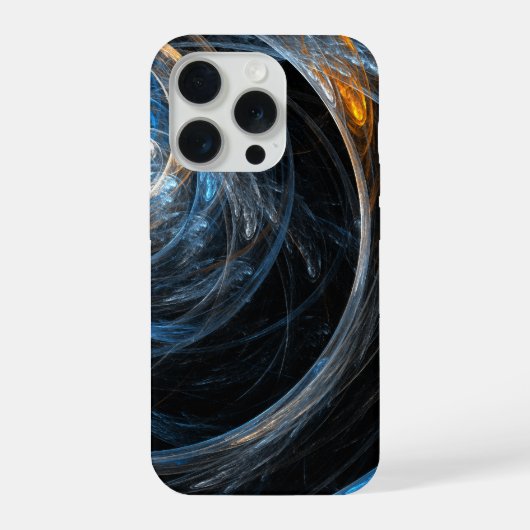 Over de hele wereld Abstracte kunst iPhone Hoesje (Achterkant)
