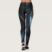 Over de hele wereld Abstracte kunst Leggings (Achterkant)