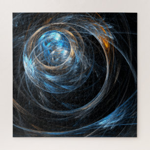 Over de hele wereld Abstracte kunst Legpuzzel