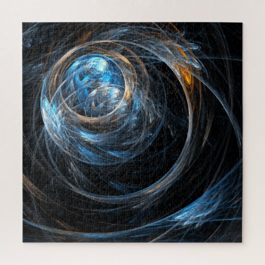Over de hele wereld Abstracte kunst Legpuzzel (Verticaal)