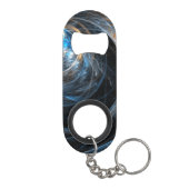 Over de hele wereld Abstracte kunst Mini Flessenopener (Achterkant)