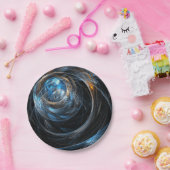 Over de hele wereld Abstracte kunst Papieren Bordje (Feest)