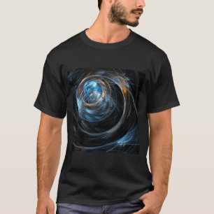 Over de hele wereld Abstracte kunst T-shirt