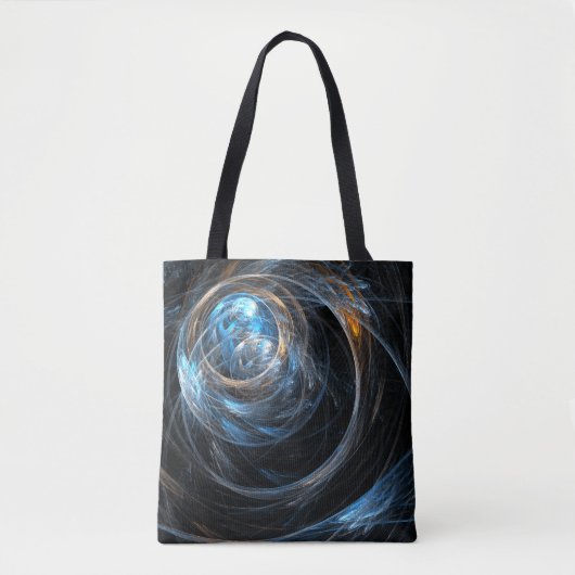 Over de hele wereld Abstracte kunst Tote Bag (Voorkant)
