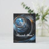 Over de hele wereld bedankt Briefkaart (Staand voorkant)