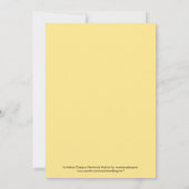 Over de hele wereld in 90 jaar uitnodiging (Achterkant)