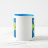 Over de hele wereld mok (Midden)