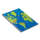 Over de hele wereld notitieboek (Rechterzijde)