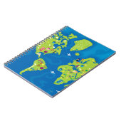 Over de hele wereld notitieboek (Linkerzijde)