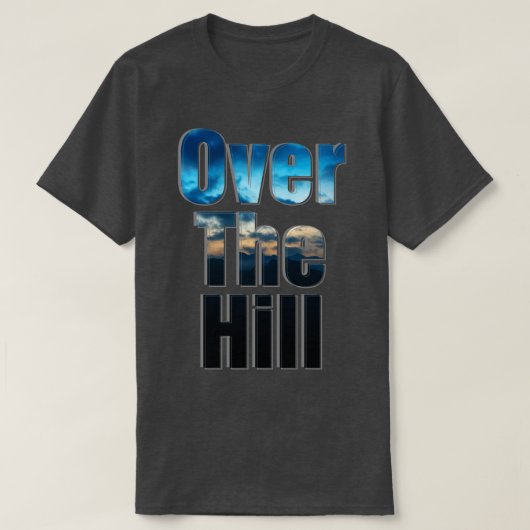 Over de heuvel 1 t-shirt (Design voorkant)