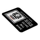 Over de heuvel bewaar de datum magneet (Rechterzijde)