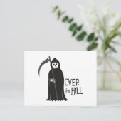 Over de heuvel briefkaart (Staand voorkant)