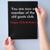 Over de heuvel flyer (Hand)