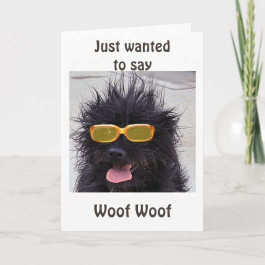 ** OVER DE HEUVEL** RECHT OM DE HUMOR KAART (Voorkant)