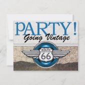 Over de heuvel - Route 66 Kaart (Voorkant)