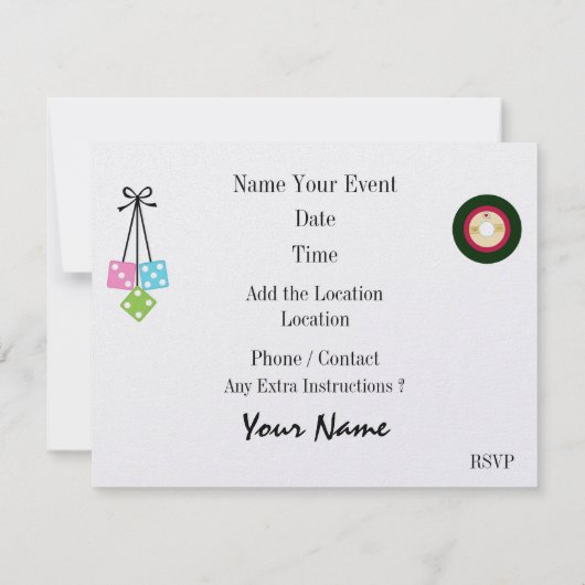 Over de heuvel - Route 66 Kaart (Achterkant)