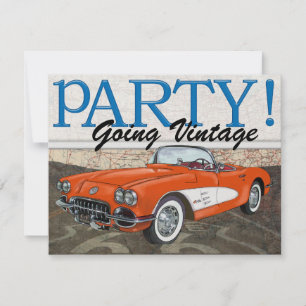 Over de heuvel - Route 66 - Vintage Cars- SRF Kaart