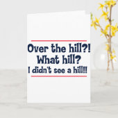 Over de heuvel? Welke heuvel? Zag Ik geen heuvel? Kaart (Gele Bloem)