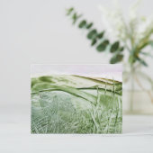 Over de heuvels, Encaustic Art Briefkaart (Staand voorkant)