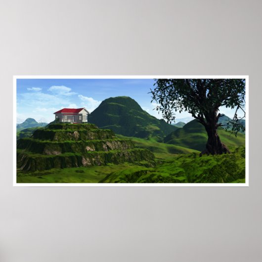 Over de heuvels poster (Voorkant)