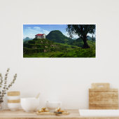 Over de heuvels poster (Keuken)