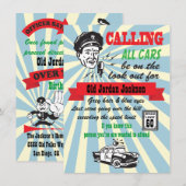 Over de heuvelsnelheidslimiet kopt uitnodiging op  (Voorkant / Achterkant)