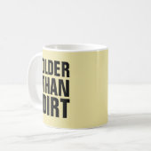 OVER DE HILL Birthday Coffee Mugs Koffiemok (Voorkant links)