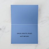 Over de Hill Birthday Kaart (Binnen)