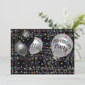 OVER DE HILL - BIRTHDAY - ONDERDEELINVITATIE KAART (Staand voorkant)