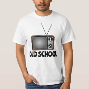 OVER DE HILL BIRTHDAY OUDE SCHOOL T-SHIRS T-SHIRT