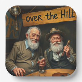 Over de Hill Club 2 Papieren Bordje