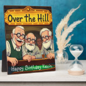 Over de Hill Club Fotoplaat (Zijkant)