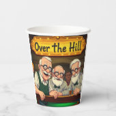 Over de Hill Club Papieren Bekers (Achterkant)