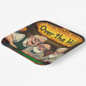 Over de Hill Club Papieren Bordje (Gebogen)