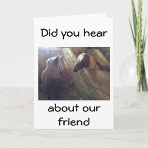 OVER DE HILL-HUMOR VAN TWEE REMHOREN KAART