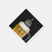 Over de Hill Tombstone Verjaardagspapier Bord Servet (Hoek)