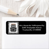 Over de Hill verjaardagstaart Etiket (Insitu)