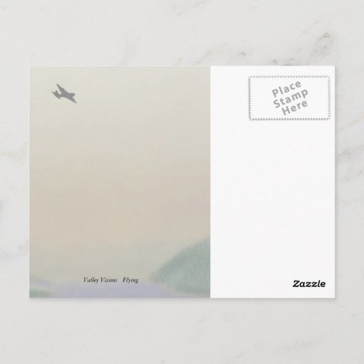 Over de Hudson Briefkaart (Achterkant)