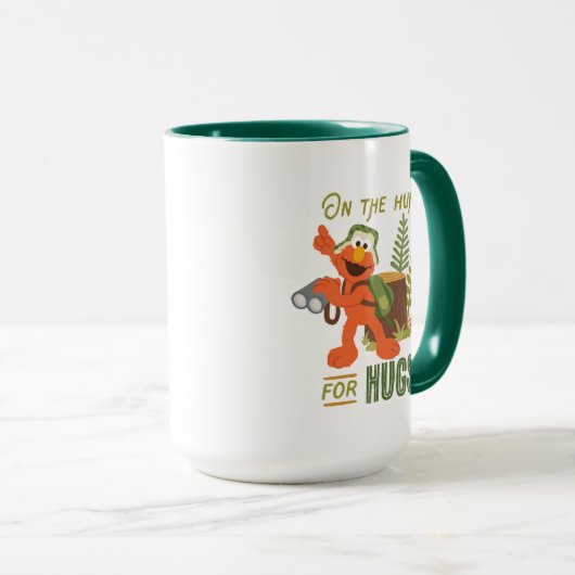 Over de jacht op hanen mok (Voorkant rechts)